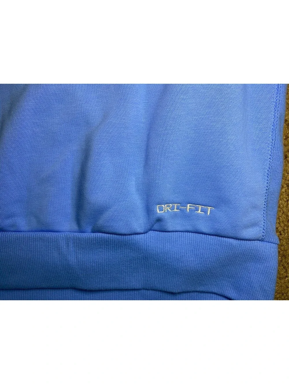 Nike Standard Issue Basketball Hoodie Mens MT Blue Kangaroo Pockets Pullover